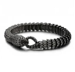 Never fade stainless steel link chain bracelet