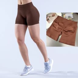 Quality Seamless Scrunch Push Up Gym Shorts Running Workout Shorts Female Yoga Leggings Women Hight Waist Sports Shorts