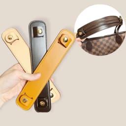 New 1pc PU Bag Strap Decompression Shoulder Pads Handle Fixing Clip Bag Accessories Wide Bag Strap Shoulder Rest