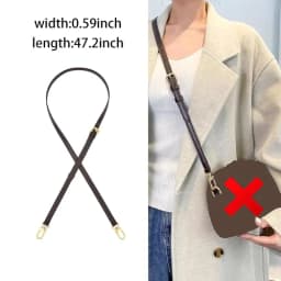 Adjustable Vachetta Leather Replacement Strap For Speedy 25 30 35 Handbag Crossbody Shoulder Strap Cowhide Bag Accessories