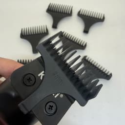Kemei Hair Trimmer Limit Comb Universal Black Guards Hairdresser Hair Cutting Guide for KM-2293 KM-2299 1 2 3 4 5 6 9mm Comb