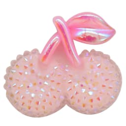 1pcs Resin Shiny Fruit Banana Cherry Shoe Decorations Garden Shoes Accessories Fit Kids Charms Party Presents