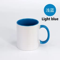 Custom Ceramic Mug Color Inside and Handle Inside Cup DIY Image Ceramic Mug DIY Photo Picture Logo Text Gifts