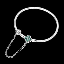 2026 Valentine New 925 Silver Pink Bow Full Diamond Bracelet Original 17-20CM Fit DIY Charm Women Birthday Jewelry Gifts