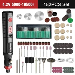 5000-20000r 4.2V Engraver Electric Drill Mini Grinder Engraving Pen Drilling Machine Cordless Rechargeable Micro Rotary Tool Kit