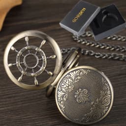 Wind up Pocket Watches for Men no battery Pendant Vintage Costume Mechanical Mens Pocket Watches and Chain Vest Necklace Watches