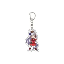 55MM Anime Pretty Derby Keychain Oguri Cap Special Week Silence Suzuka Tokai Teio Key Chain Acrylic Model Plate Christmas Gifts