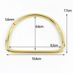 2/4/10Pcs Metal D Ring 9/11cm Bag Handles Purse Frame Women's Handbags Woven-bag Handle DIY Hardware Accessories Making Bags