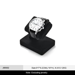 Oirlv Wrist Watch Display Stand Microfiber Watch Storage Rack Necklace Bracelet Organizer Rack Bangle Watch Holder Showcase Rack