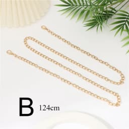 Metal Chain Shoulder Strap for Women's Bag High Quality Package Accessories Removable and Replaceable Shoulder Straps Hook Chain