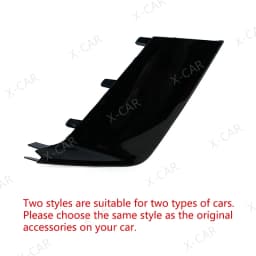 For Audi RS6 2011-2018 Front Bumper Fog Light Lamp Trim Molding Cover Frame Shell Cap Hood Lid For Audi RS7 2009 2010 2011-2018