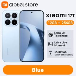 Global Version Xiaomi 17T 5G Smartphone 6500mAh 67W Charging 6.59' Eye-care Display MTK Dimensity 8500-Ultra 50MP Leica Camera