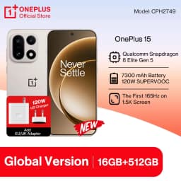 Global Version OnePlus 15 US CPH2749 Flagship Smartphone Snapdragon 8 Elite Gen 5 CPU 7300mAh Battery Triple 50MP