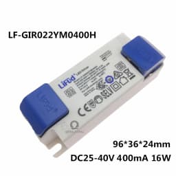LiFud LED Driver 8W-60W High PF Transformer LF-GIRxxxYM YS Series 350mA 800mA 900mA 1000mA 1300mA 1400mA 1500mA