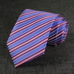 New Men's Tie Classic Stripes Striped 8cm Jacquard Necktie Accessories Daily Wear Cravat Wedding Business Party Gift