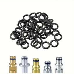 225pcs O-Ring Kit: Durable Rubber Seals for Automotive & Machinery, Ideal for Plumbing - Oil & Water Resistant, Assorted Sizes
