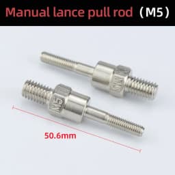 HIFESON Hand Rivet Nut Gun Part Manual Threaded Rivet Head Replacement Screws Pull Rod For BT-606 605 607 M3 M4 M5 M6 M8 M10 M12