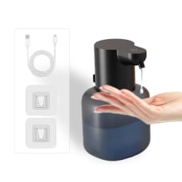420ML Light Display 4-Gears Adjustable Control Infrared Induction Automatic Sensor Soap Dispenser Electric Hand Sanitizer Bottle