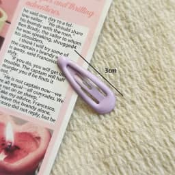 Solid color 3cm baby bb clip shiny and fashionable cute small hair clip side hair breaking bang clip