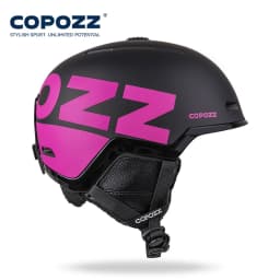 COPOZZ Ski Helmet Half-covered Anti-impact Skiing Helmet For Adult Men Women Ski Skateboard Snowboard Safety Helmet Female Male
