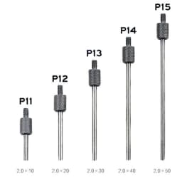 3/5/6pcs Dial Digital Test Indicator Contact Point Stem Rod Depth Gauge Measurer Tool Set Measuring Instruments Parts