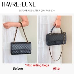 Cowhide Top Handle Strap Replacement Handbag Short Handle For Classic Flap CF Bag DIY Modification Accessories