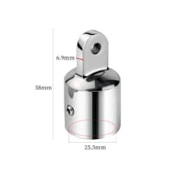 Bimini Top Cap 316 Stainless Steel Top Caps Marine Hardware Boat Accessories Bimini Top Eye End