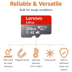 Lenovo Memory Card 1TB High Speed Cartao De Memoria 128GB Micro SD Card 512GB 256GB Class 10 TF Flash Card For Phone Tablet UAV