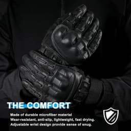 Touch Screen Tactical Full Finger Gloves Combat Paintball Airsoft Hunting Shooting Leather Motorcycle Protective Gear Men Women
