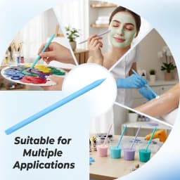 Reusable Silicone Stirring Sticks Set - Non-Stick Bubble Remover Tools, Scraper for Epoxy Resin DIY, Christmas Craft Supplies