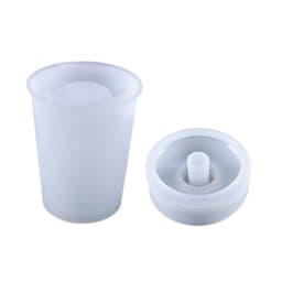Aromatherapy Bottle Silicone Mold Lotion Dispenser Pump Bottle Resin Mold Large Jar Pump Straw Aroma Core for DIY Craft