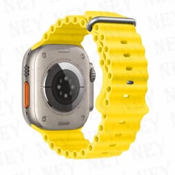 Ocean Band for Apple Watch Ultra 2 49mm 44mm 45mm 42mm 38/40/41mm silicone bracelet correa iwatch series 9 8 7 se 6 5 4 3 strap
