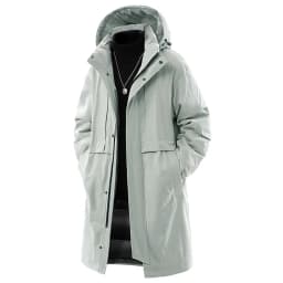 Winter Jackets Men Padded Warm Long Cotton Coats Plus Size 6XL 7XL 8XL Oversize Windbreak Hooded Black Autumn Pockets Loose Male