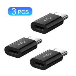 2/3Pcs Micro USB Female To Type C Male Adapter Converter Micro-B To USB-C Connector Charging Cable Adapter Phone Accessories