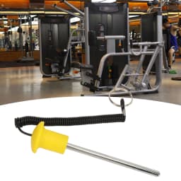 Gym Weight Stack Pin Selector Lock Pin Magnetic 8mm Diameter with Lanyard Gym Accessory for Workout Fitness Exercise