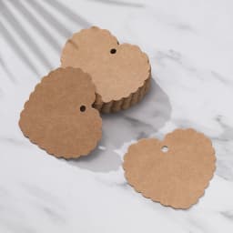 20pcs/Lot Love Kraft Paper Blank Tag Gift Display Packaging Labels for DIY Jewelry Label Wedding Gift Decorating Tag 
