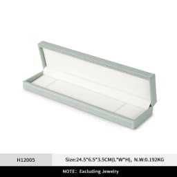 Oirlv Green Ring Box Leather Jewelry Box Premium Ring Gift Box for Proposal Engagement Wedding Jewellry Organizer Packaging Case