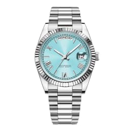 Corgeut Automatic Mechanical Men's Watch - 39/36mm Japanese Movement Sapphire Date (with Magnifier) - Men's Watch Custom Logo