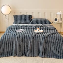 Thickened Wide Striped Flannel Multifunctional Blanket Autumn, Can Be Used As Bed Sheet Winter Blanket, Sofa Blanket,nap Blanket