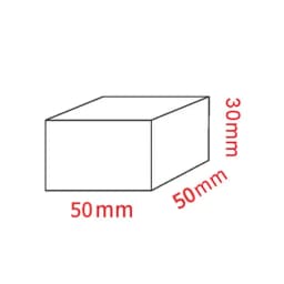 Plexiglass Square Block Jewelry Display Stand Stamping Cosmetics Holder Photography Props Dolls Perfume Organizer Riser Case