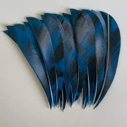 50 Pcs 4" Parabolic Camo Arrow Feathers Fletching Right Wing Archery Fletches 4 Inch For Hunting Bow Accessories