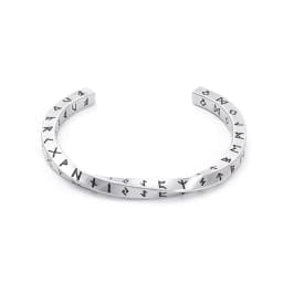 New Vintage 316L Stainless Steel Mobius Bangles For Men Fashion Nordic Vikings Letter Bracelets Party Jewelry Gifts Wholesale