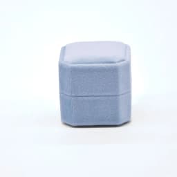 Octagonal Velvet Ring Box Single Double Three Slot Wedding Engagement Ring Box Earring Storage Box Elegant Retro