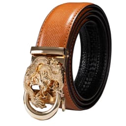 Luxury Brand New Designer Belts For Men Gold Buckle Yellow Blue Blue Black Cowskin Genuine Leather Belt Strap Casual Formal Gift