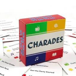 Mini 50 Cards Charades Game Portable Camping and Holiday Games For Adults and Family After Dinner Amusements Board Game