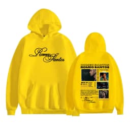 Rapper Romeo Santos The King Tormula Tour 2025 Graphic Hooded Sweatshirts for Men Women Fashion Hip Hop Streetwear Pullover Tops