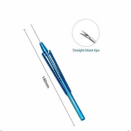 Ophthalmic Retinal Capsulorhexis Forceps Foreign Body Forceps Straight/Curved/Angled Ophthalmic Surgery Instruments 140mm Long