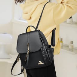 College Women Backpack Designer Soft Leather Vintage Packbag Female Travel Back Pack School Bags for Teenage Girls Shoulder Bag