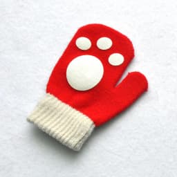 Baby Gloves For 1-4Y Children Winter Warm Patchwork Knitted Mittens Kindergarten Student Full Finger Gloves Knitting Kids Gloves
