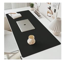 Solid color PU leather tablecloth waterproof dining table mat study coffee table computer desktop Modern table mat decorationt